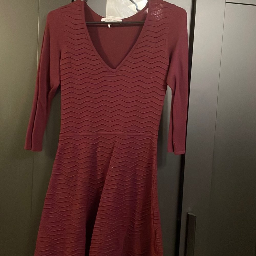 BCBG V-neck dress